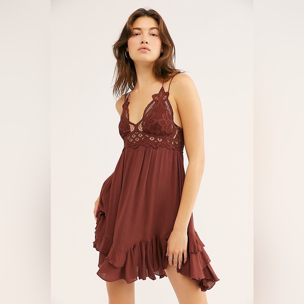 NWT Free People Adella mini dress
